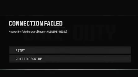 Как устранить ошибку hueneme negev в Call of Duty: Black Ops 7